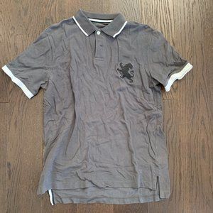 Express Men: Modern Fit Polo, Medium Gray